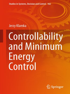 cover image of Controllability and Minimum Energy Control